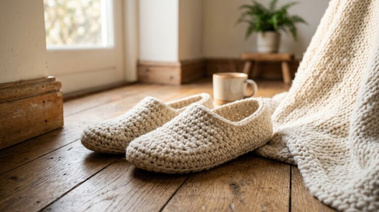 Cozy at Home: 10 Crochet House Slipper Patterns