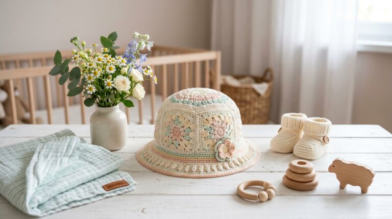 Summer Baby Hat Crochet Pattern (Free & Easy Tutorial)