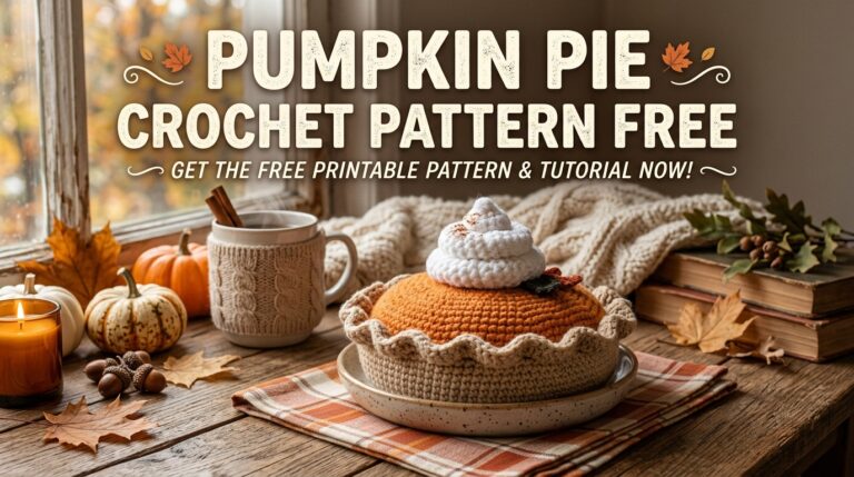 Pumpkin Pie Crochet Pattern Free