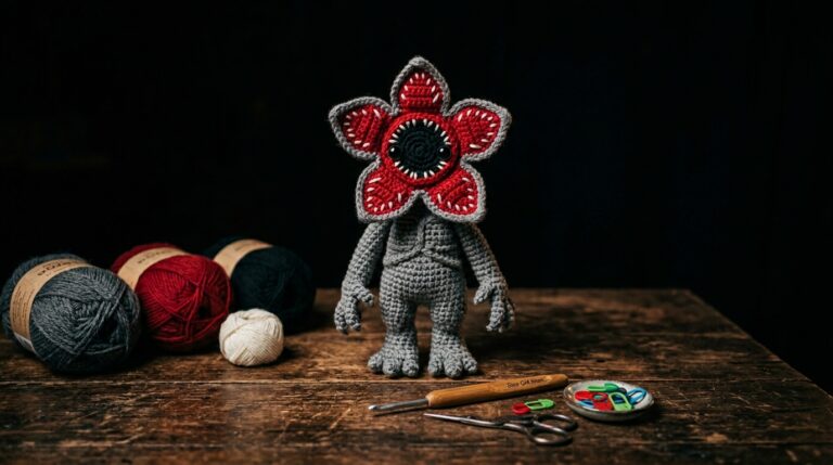 Crochet Demogorgon Amigurumi Pattern (Free Guide)
