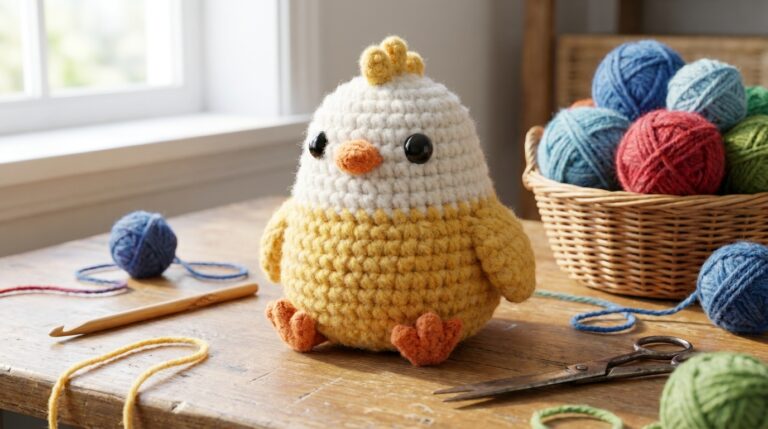Mabel Chicken Crochet Pattern Free