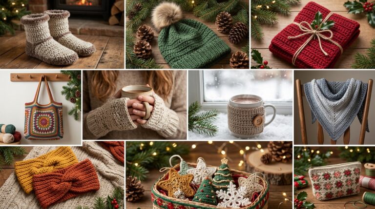 11 Crochet Christmas Gift Ideas for Women (With Free Patterns)