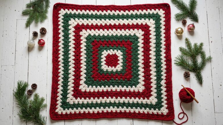 5 Crochet Christmas Blanket Patterns: Cozy, Festive and Free