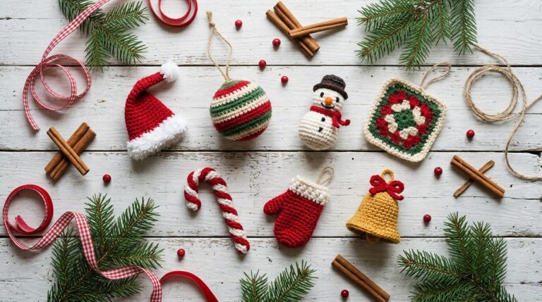 7 Free Crochet Christmas Ornament Patterns: Easy, Quick and Festive