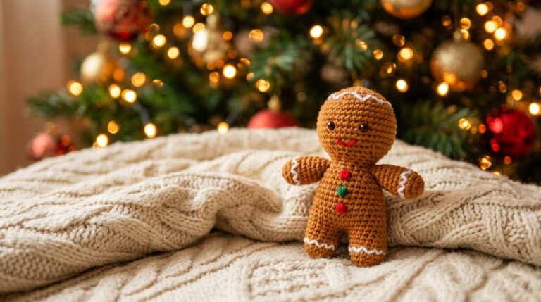 Christmas Amigurumi Gingerbread Man: A Complete Crochet Pattern