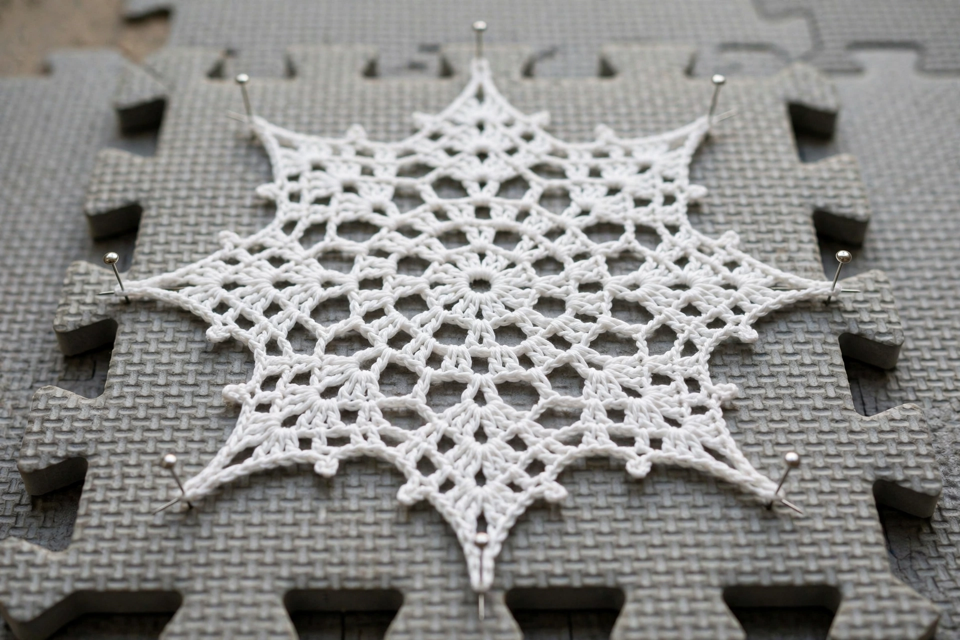 Step 7: Blocking pinned flat