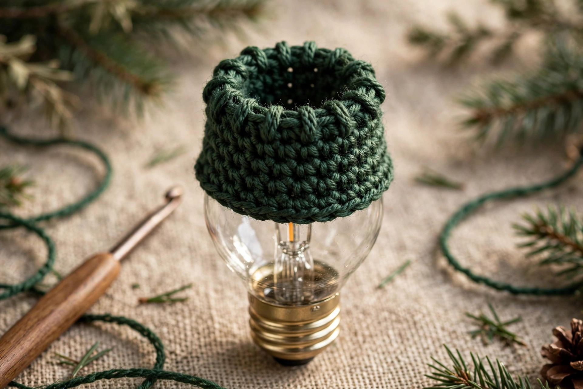 Step 3: Make bulb cap